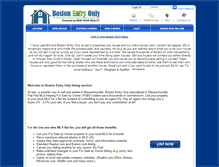 Tablet Screenshot of bostonentryonly.com
